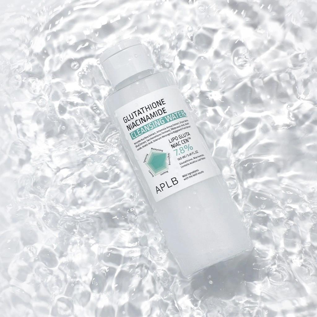 Glutathione Niacinamide Cleansing Water, 160ml, 1pack - Image 4