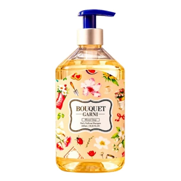 Daily Perfume Shampoo [Flower Shop], 600ml, 1pack - Image 1
