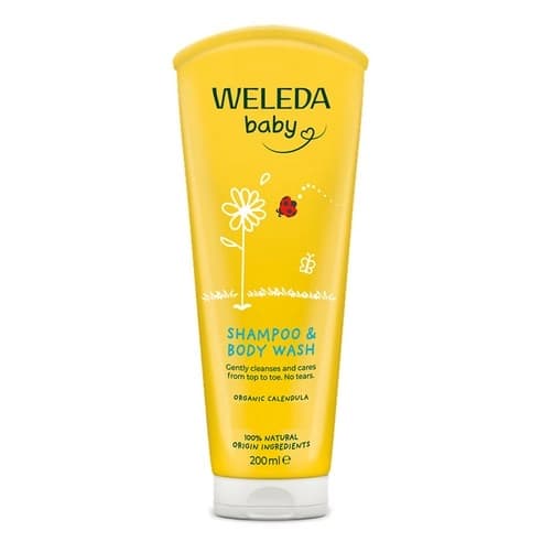 Calendula Baby Shampoo & Body Wash, 200ml, 1pack - Image 1