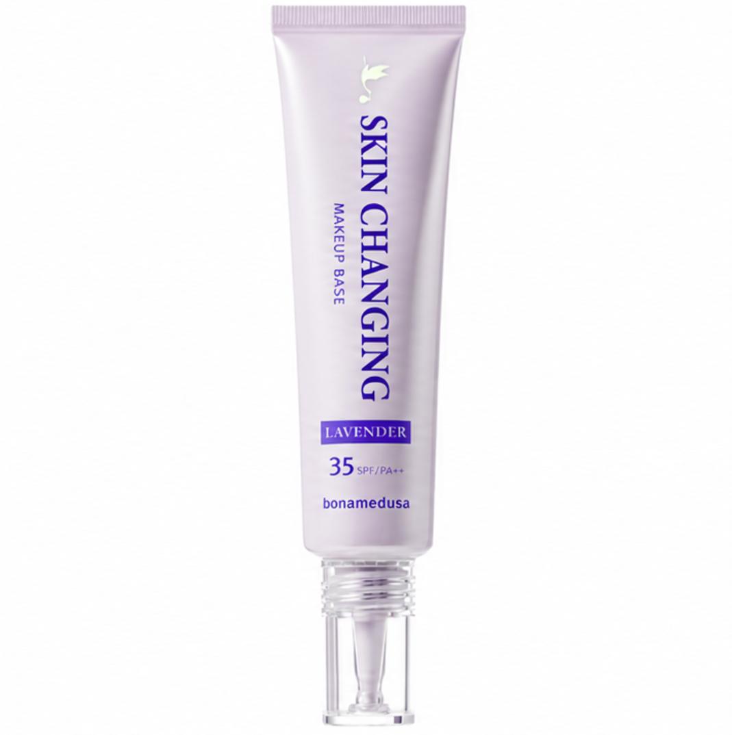 Skin Changing Makeup Base [SPF35/PA++], 35ml, Lavender, 1pack - Image 1