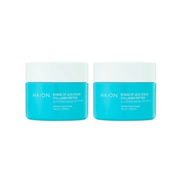 JEJU Ocean Collagen Peptide Sleeping Mask, 100mlx2ea, 1pack - Image 1