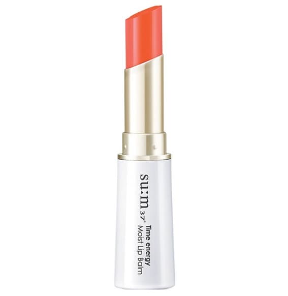 Time Energy Moist Lip Balm, 5.5g, Coral, 1pack - Image 1