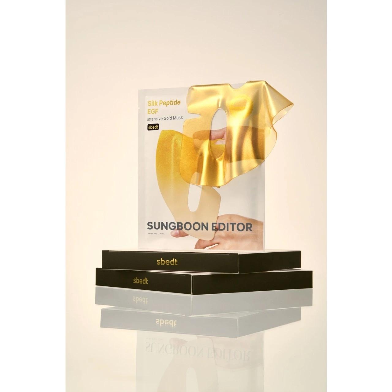 Silk Peptide EGF Intensive Gold Mask, 4ea, 1pack - Image 4
