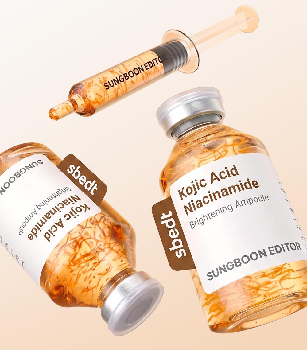 Kojic Acid Niacinamide Brightening Ampoule, 40ml, 1pack - Image 4