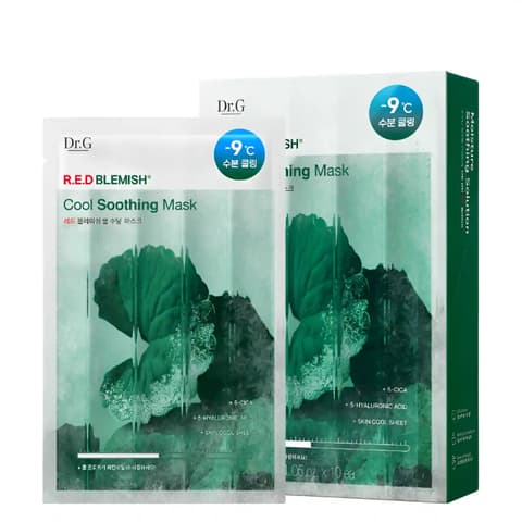 R.E.D Blemish Cool Soothing Mask,10ea