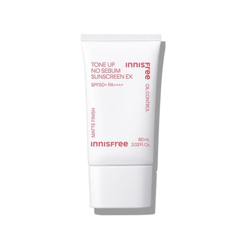 INNISFREE Tone Up No Sebum Sunscreen EX [SPF50+/PA++++], 60ml