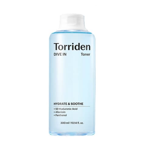 DIVE IN Low Molecular Hyaluronic Acid Toner, 300ml, 1pack