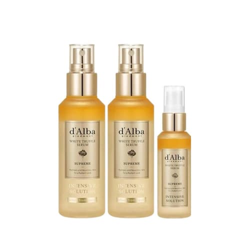 d'Alba White Truffle Supreme Intensive Serum 3-Piece Set