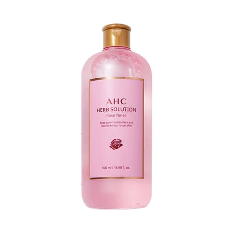 Herb Solution Rose Toner, 500ml, 1pack