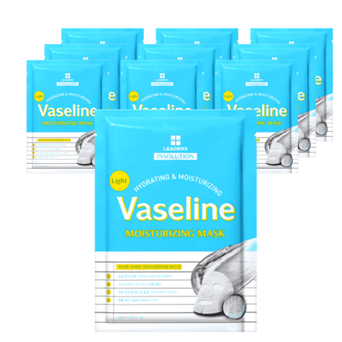 Leaders Insolution Light Vaseline Moisturizing Mask, 10ea