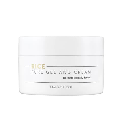 Rice Pure Gel and Cream,80ml,1pack