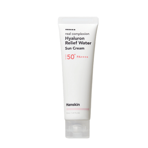 Real Complexion Hyaluronic Relief Water Sunscreen SPF50+ PA++++