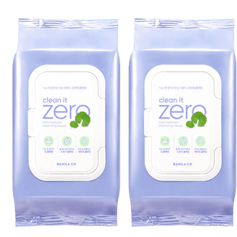 Clean It Zero Cica Hyaluronic Cleansing Tissue