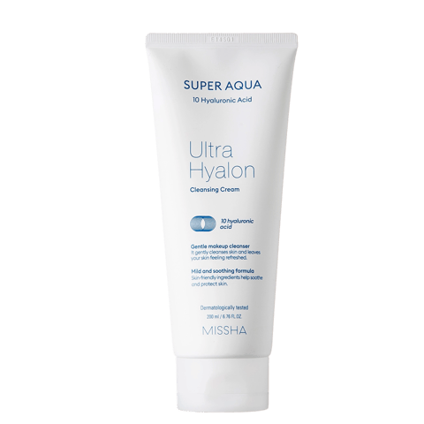 Super Aqua Ultra Hyalon Cleansing Cream, 200ml