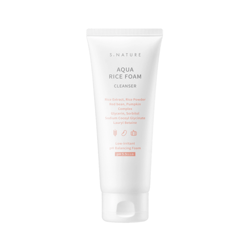 Aqua Rice Mild Acidic Cleansing Foam