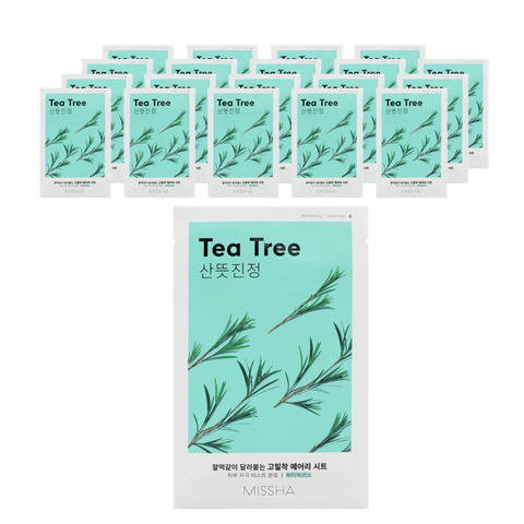 Airy Fit Sheet Mask [Tea Tree], 20ea