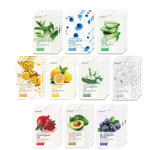 Natural Sheet Mask Pack (10 Types*3)
