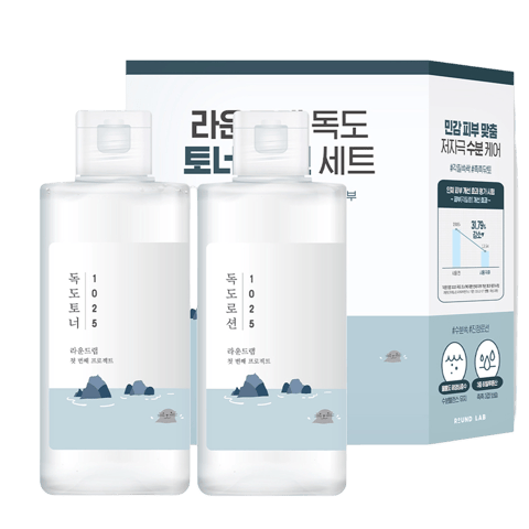 Round Lab Dokdo Toner + Lotion Set, 200ml+200ml