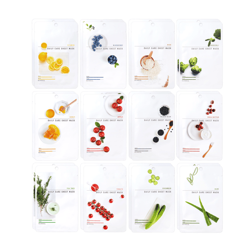 Daily Care Sheet Mask 12 Types Set