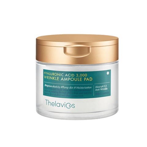 Hyaluronic Acid 3000 Wrinkle Ampoule Pad, 60ea