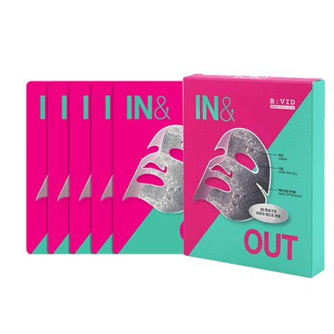 In & Out Facial Mask, 5ea