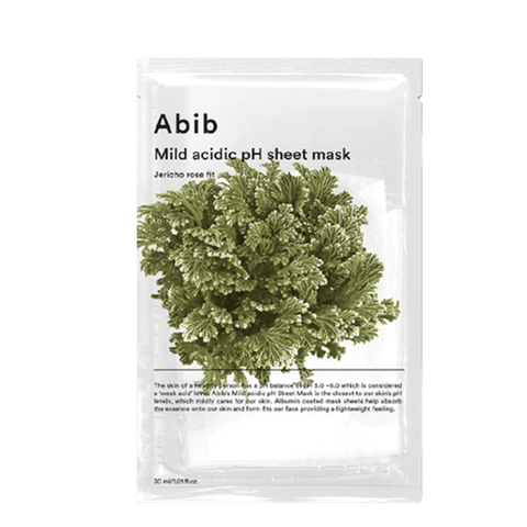 Mild Acidic pH Sheet Mask Jericho Rose Fit