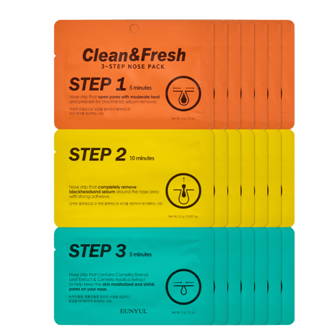 Clean & Fresh 3 Step Nose Pack