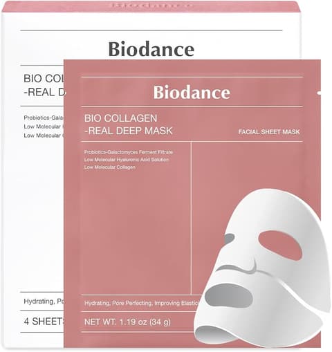 Bio-Collagen Real Deep Mask, 4ea