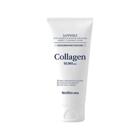 Sapphire Low Molecule Marine Collagen Perfect Cleansing Foam
