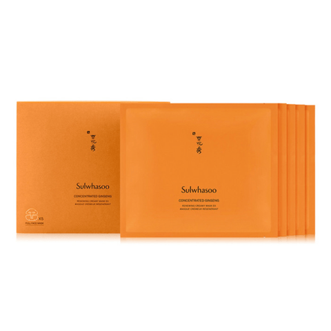 Concentrated Ginseng Renewing Creamy Mask EX, 5ea