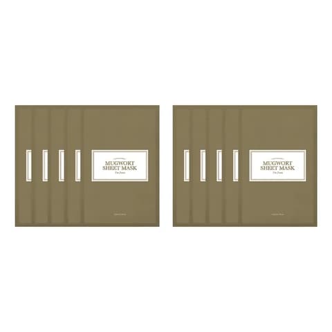 Mugwort Sheet Mask Pack, 10ea, 1pack