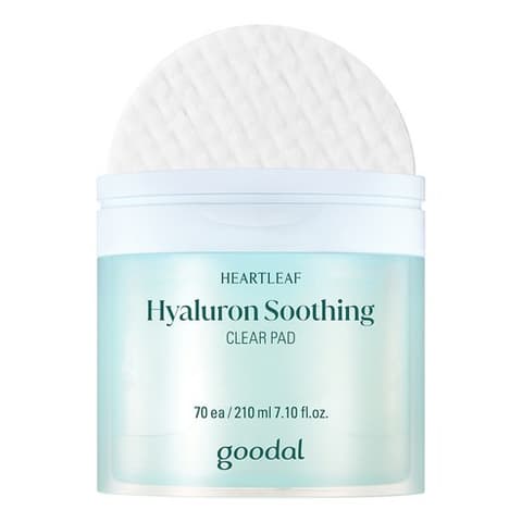 Heartleaf Hyaluron Soothing Clear Pad, 70ea