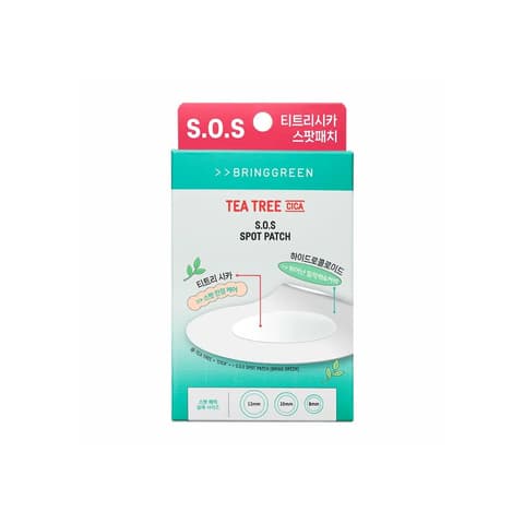 Tea Tree Cica SOS Spot Patch, 75eax2