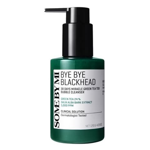 Bye Bye Blackhead 30 Days Miracle Green Tea Tox Bubble Cleanser, 120g