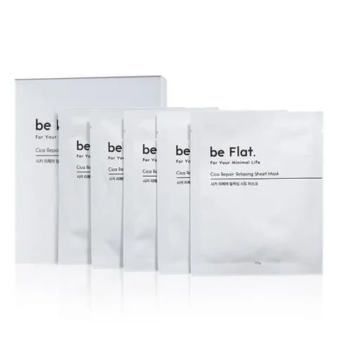 Cica Repair Relaxing Sheet Mask, 5ea
