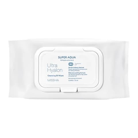 Super Aqua Ultra Hyaluron Cleansing Oil Tissue, 30ea