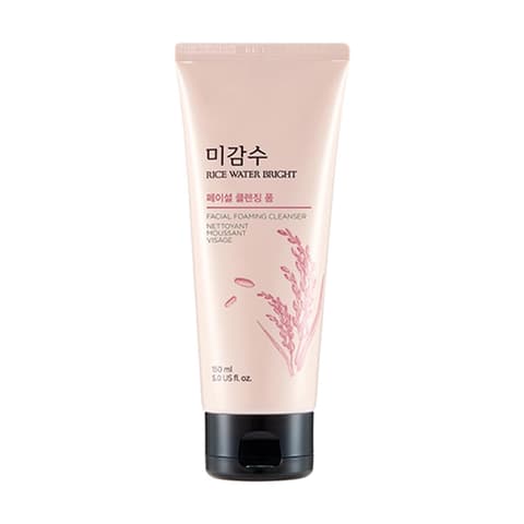 Rice Water Bright Facial Foaming Cleanser, 150ml