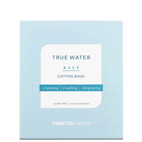 True Water Deep Cotton Mask, 5ea