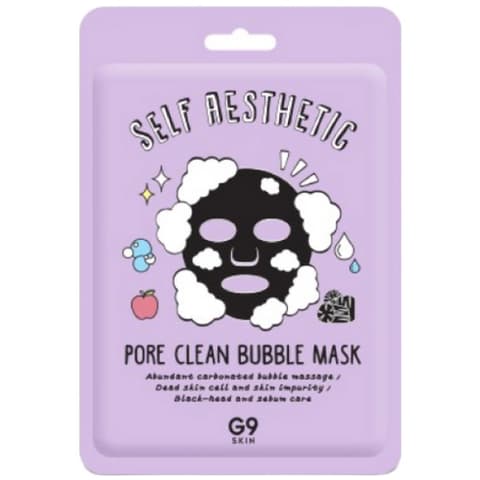 Self Aesthetic Pore Clean Bubble Mask, 5ea