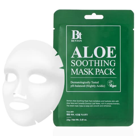 Aloe Vera Soothing Sheet Mask, 10ea