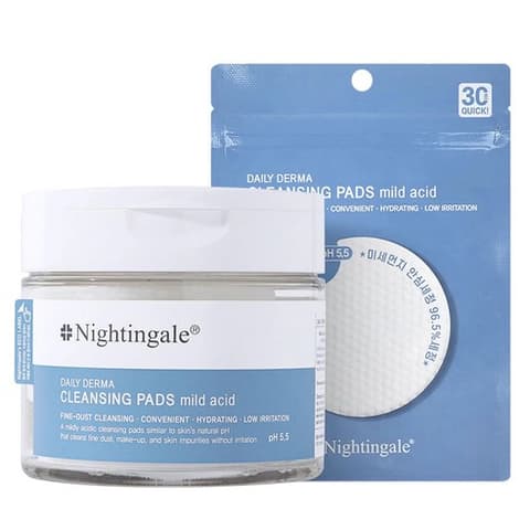 Daily Derma Cleansing Pad Mild Acid, 70ea