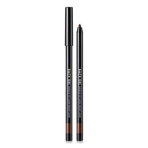 Back Gel Miracle Fit Superproof Pencil Liner, 01 True Black, 1pack, 7g