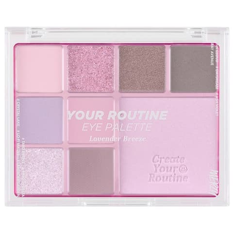 Your Routine Eye Palette, Lavender Breeze, 1pack, 12.2g
