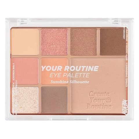 Your Routine Eye Palette, Sunshine Silhouette, 1pack, 12.2g