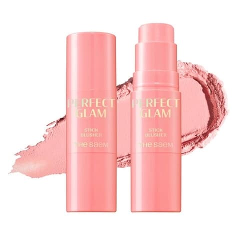 Perfect Glam Stick Blusher, PK01 Pink Fairy, 6g, 1pack