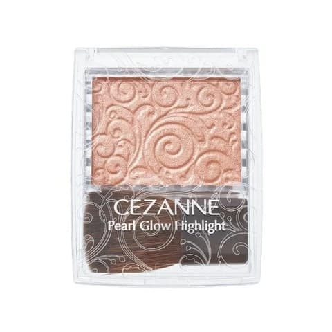 Pearl Glow Highlighter, 02 Rose Beige, 1pack