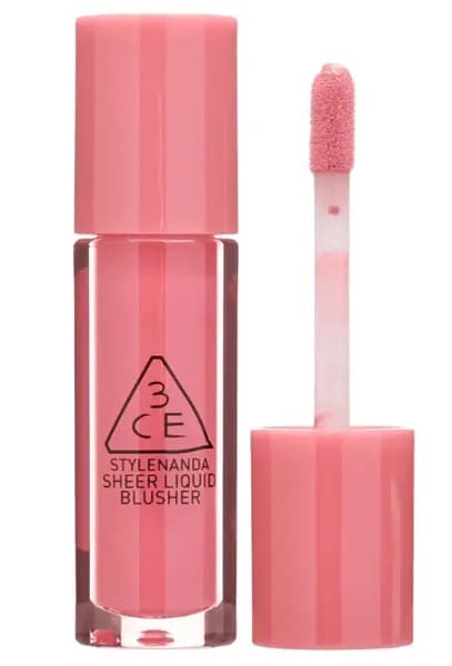 Sheer Liquid Blusher, Side Piece, 1pack, 3g