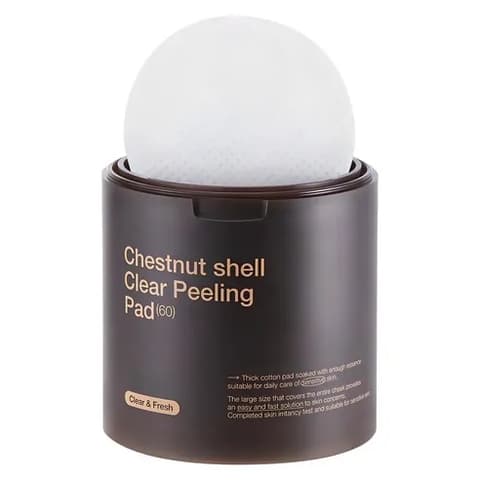 Chestnut Shell Clear Peeling Pad, 60ea