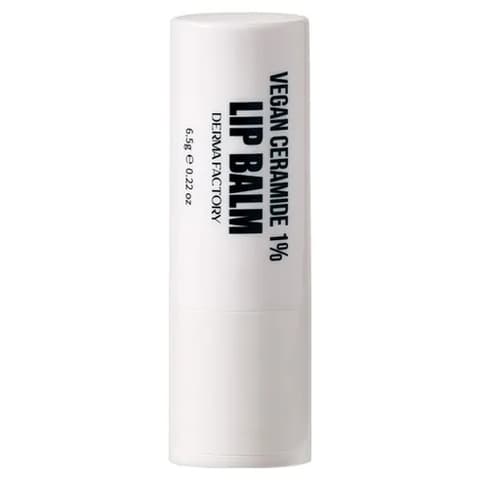 EDLP Vegan Ceramide 1% Lip Balm, Clear, 1pack, 6.5g