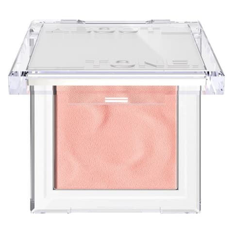 Fluffy Wear Blusher, 10 Bubbly Orange Peach, 1pack, 4.3g
